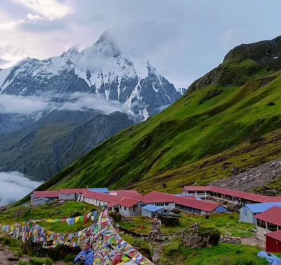 Way to Annapurna Base Camp
